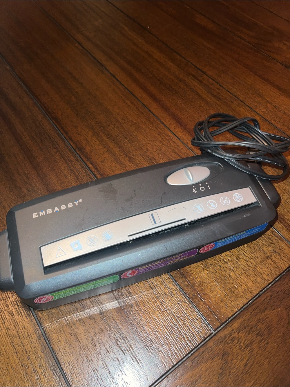 Embassy Electric Paper Shredder